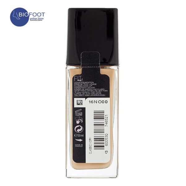 Maybelline Fit Me Luminous & Smooth Foundation Classic Ivory 120 - Image 2