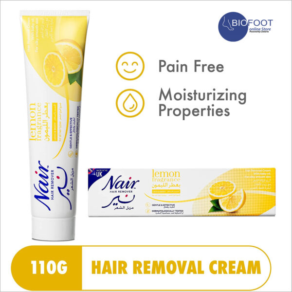 Nair Hair Remover Lemon Fragrance 110g - Image 2