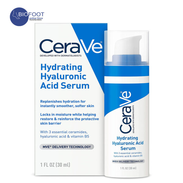 Cerave Hyaluronic Acid Serum for Face with Vitamin B5 30ml