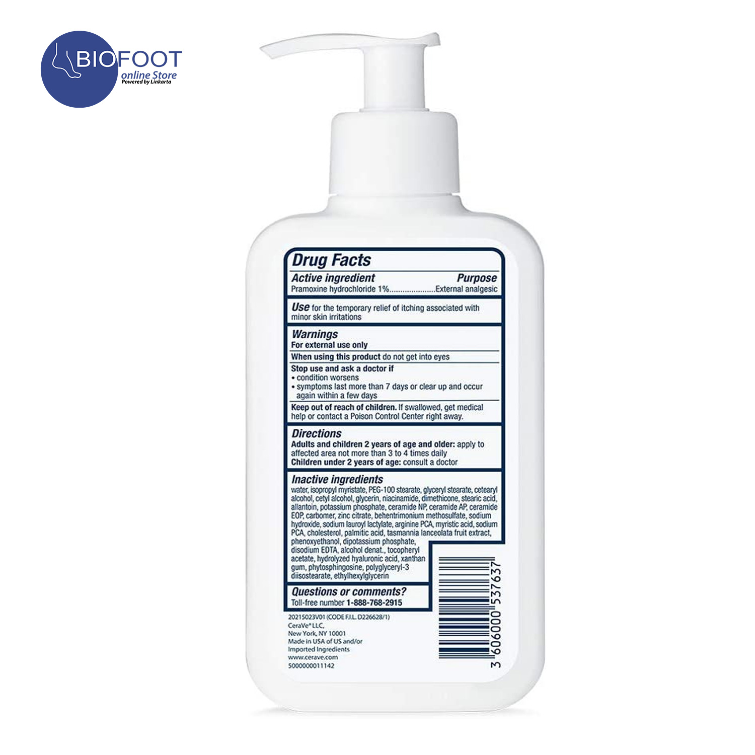 Cerave moisturizing sale ingredients