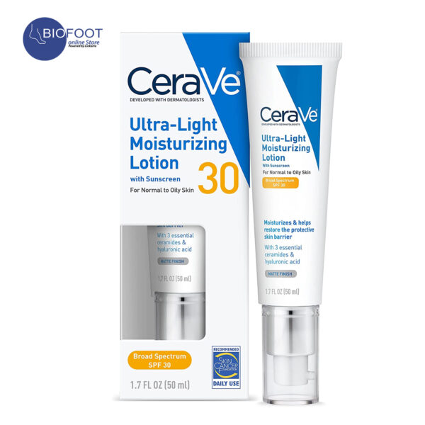CeraVe Moisturizing Lotion Sunscreen SPF 30 For Normal to Oily Skin 50ml
