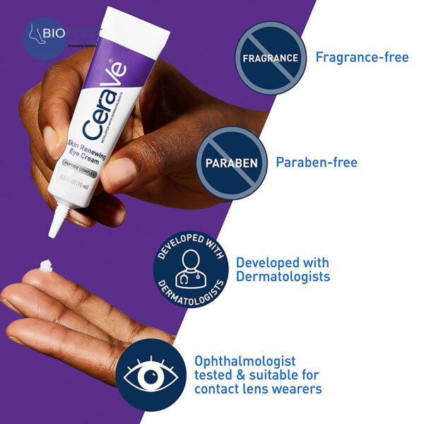 CeraVe Skin Renewing Eye Cream 14.2g - Image 3