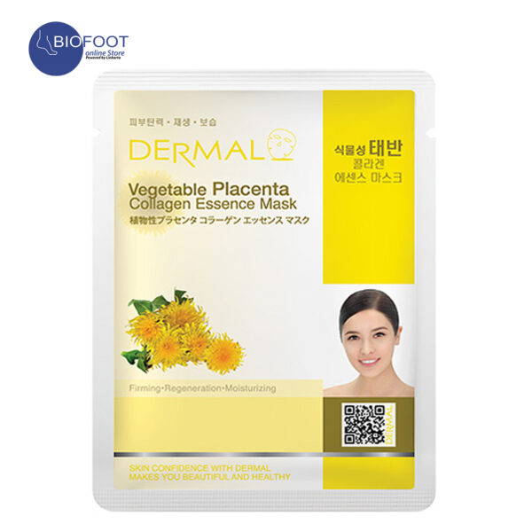 Dermal Vegetable Placenta Collagen Essence Mask