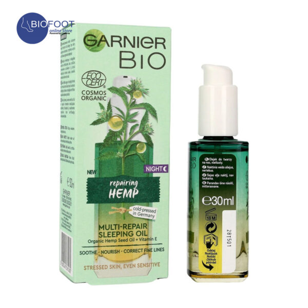 Garnier Bio Regenerating Lavandin Smooth & Grow Facial Oil 30ml - Image 2
