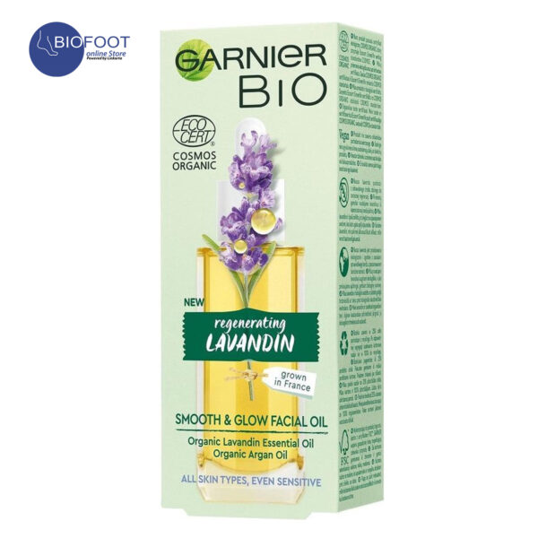 Garnier Bio Regenerating Lavandin Smooth & Grow Facial Oil 30ml