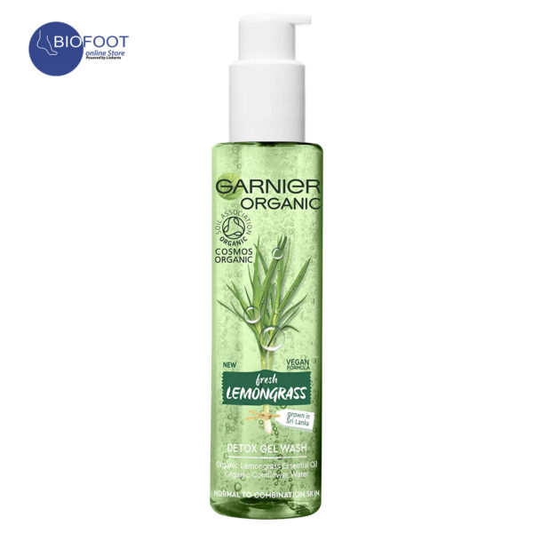 Garnier Organic Fresh Lemongrass Detox Gel 150ml
