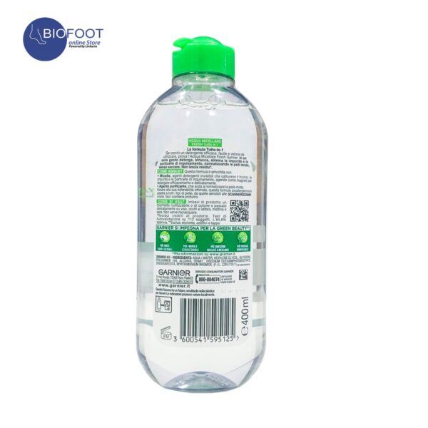 Garnier Tutto in 1 Pelli Miste E Sensibili Water 400ml - Image 2