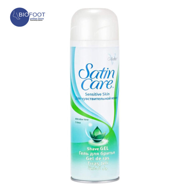 Gillette Satin Care Sensitive Shaving Gel 200ml