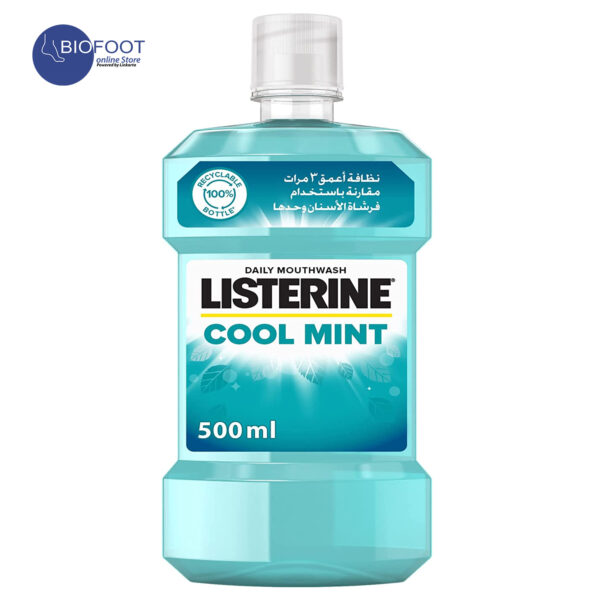 Listerine Cool Mint Daily Mouthwash Mint 500ml