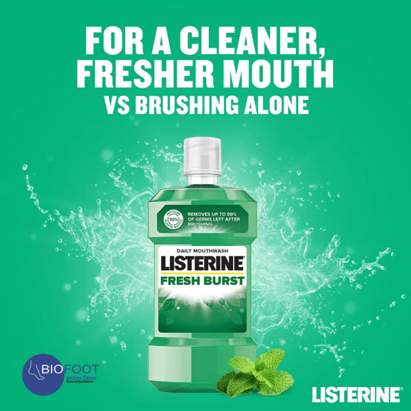 Listerine Fresh Burst Daily Mouthwash 500ml - Image 2