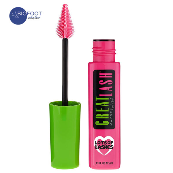 Maybelline Great Lash Mascara Lots Of Lashes Washable Very Black 141 12.7ml