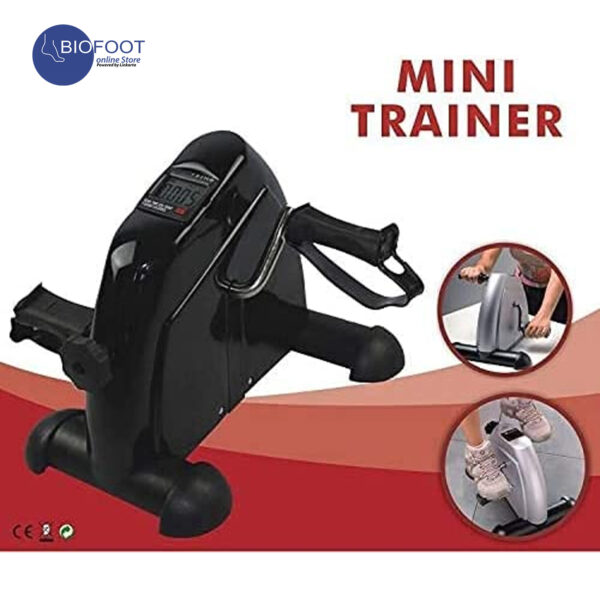 Mini Pedal Exercise Bike Resistance cycle Exerciser for Arm Leg while Sitting - Image 5