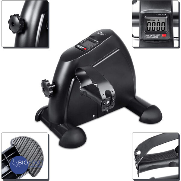 Mini Pedal Exercise Bike Resistance cycle Exerciser for Arm Leg while Sitting - Image 3