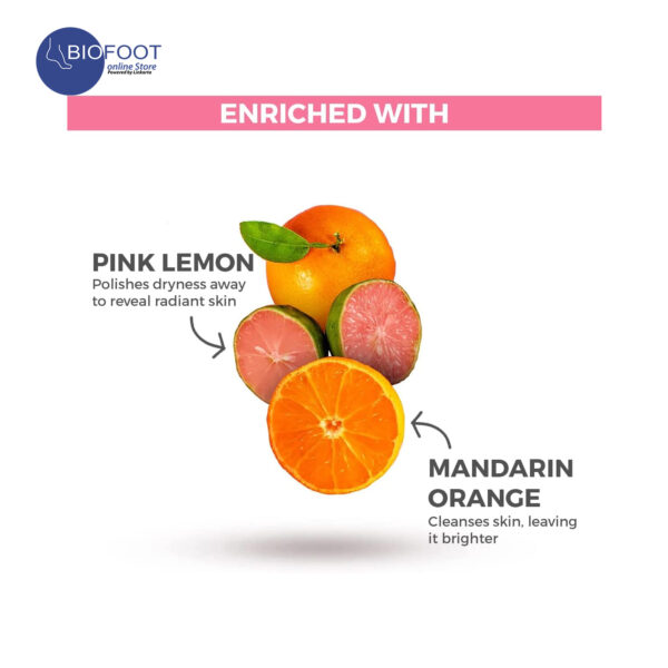 St Ives Exfoliating Body Wash Pink Lemon & Mandarin Orange 473ml - Image 3