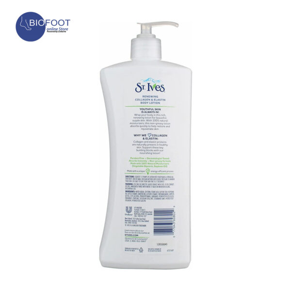 St Ives Renewing Body Lotion With Collagen & Elastin 621ml - Image 2
