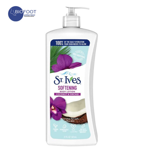 St. Ives Softening Coconut And Orchid Body Lotion 621ml - Image 2