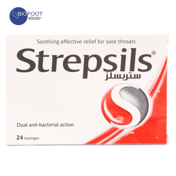 Strepsils Dual Anti-Bacterial Action Sore Throat Relief 24s
