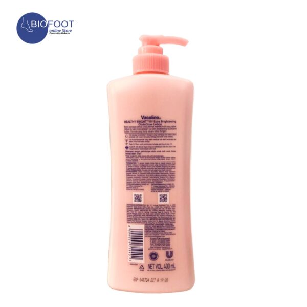 Vaseline UV Extra Brightening Body Lotion 400ml - Image 2