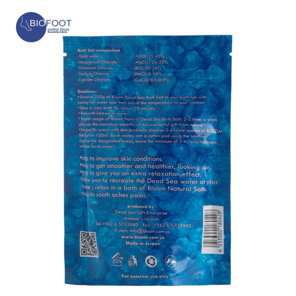 Bloom Bath Salts Powers of Dead Sea Bag 250g - Image 2