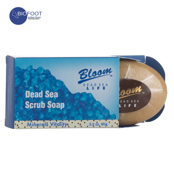 Bloom Dead Sea Scrub Soap 90g - Image 3