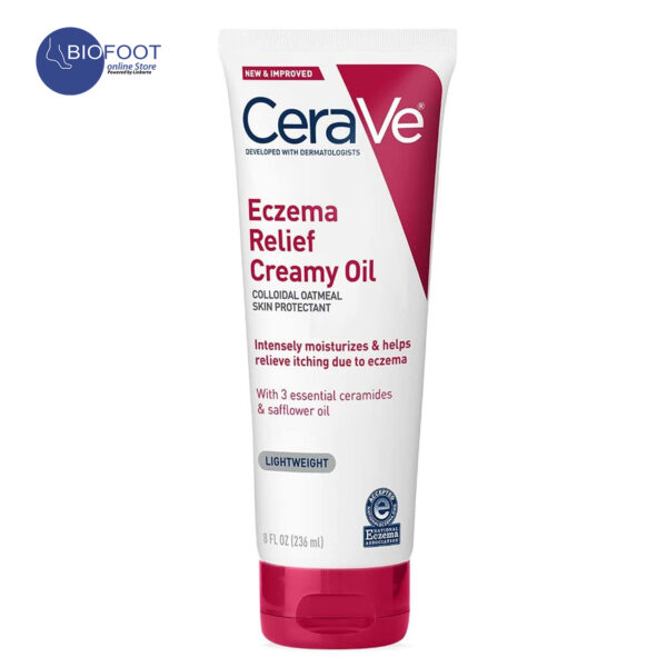 CeraVe Eczema Relief Creamy Oil Light Weight 236ml