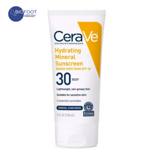 CeraVe Hydrating Mineral Sunscreen Body SPF30 150ml