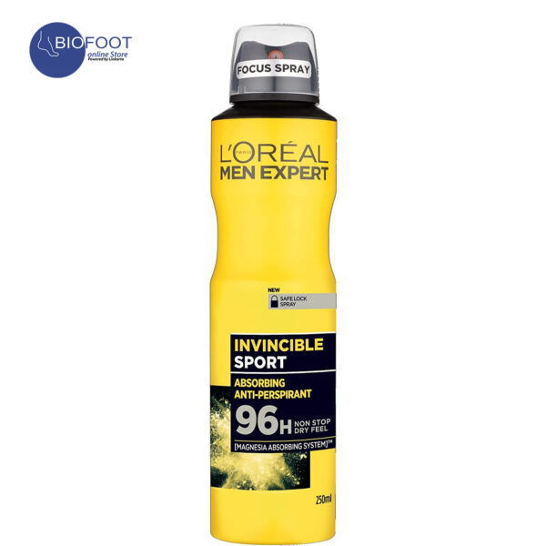 Loreal Paris Men Expert Fresh Invincible Sport Anti Perspirant 96H 250ml