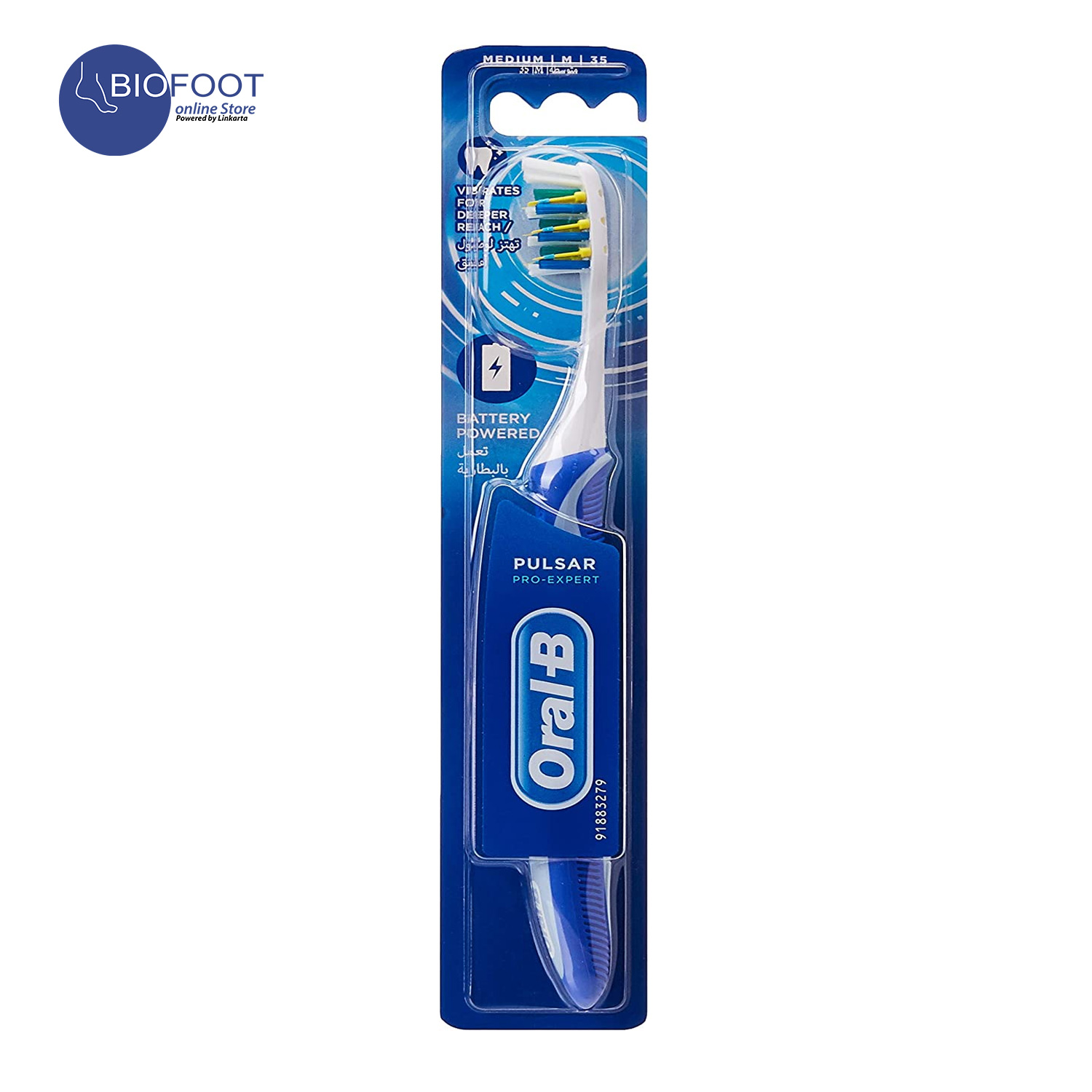 Oral B Pulsar Pro Expert Toothbrush Medium M35 Online Shopping Dubai