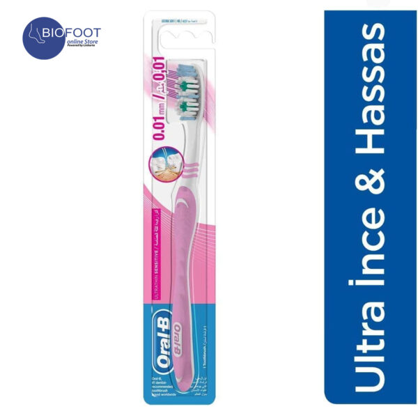 Oral B Ultrathin Sensitive 0.01mm Toothbrush Extra Soft 40 - Image 2