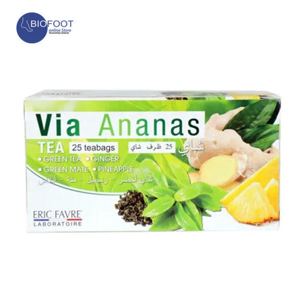 Eric Favre Via Ananas Green Tea Ginger Green Mate Pineapple 25bags