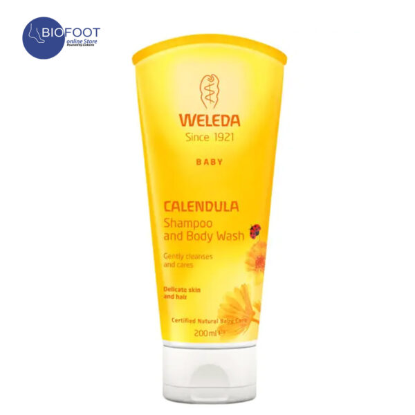 Weleda Calendula Shampoo and Body Wash 200ml
