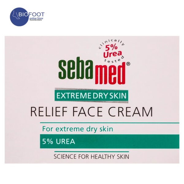 SEBAMED RELIFE FACE CREAM (UREA 5%) 50ML - Image 2