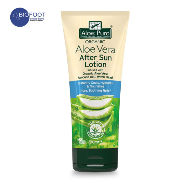Aloe Pura Organic Aloe Vera Aftersun Lotion 200ml