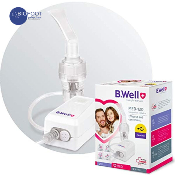 B.Well Med-120 Compressor Nebuliser for Adult and Child - Image 2