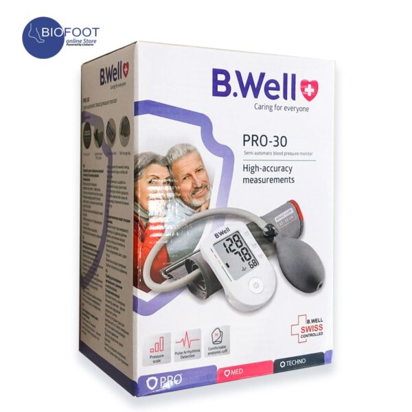 B.Well PRO-30 Semi Automatic Blood Pressure Monitor High Accuracy Measurements