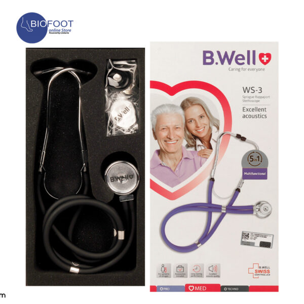 B.Well WS-3 Sprage Rappaport Stethoscope Excellent Acoustics - Image 2