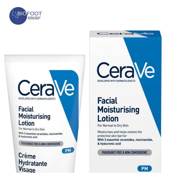 Cerave PM Facial Moisturizing Lotion for Normal to Dry Skin 52ml - Image 2