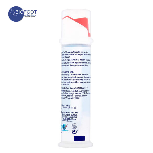 Colgate Cool Stripe Toothpaste Pump 100ml - Image 2