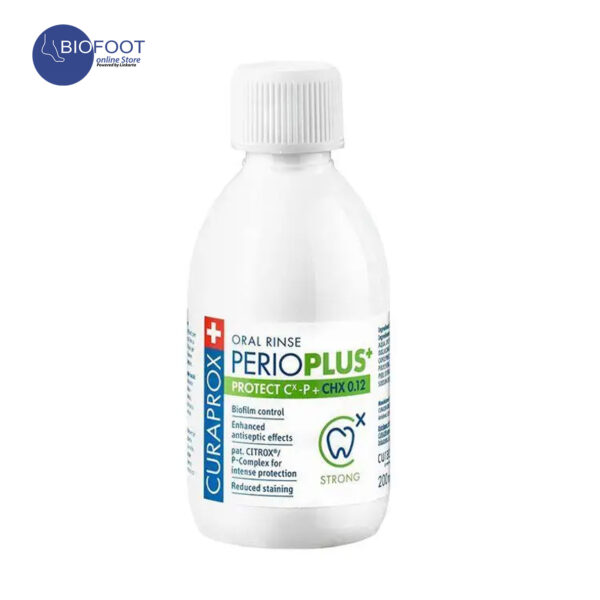Curaprox PerioPlus+ Protect CHX 0.12% Mouthwash 200ml - Image 2