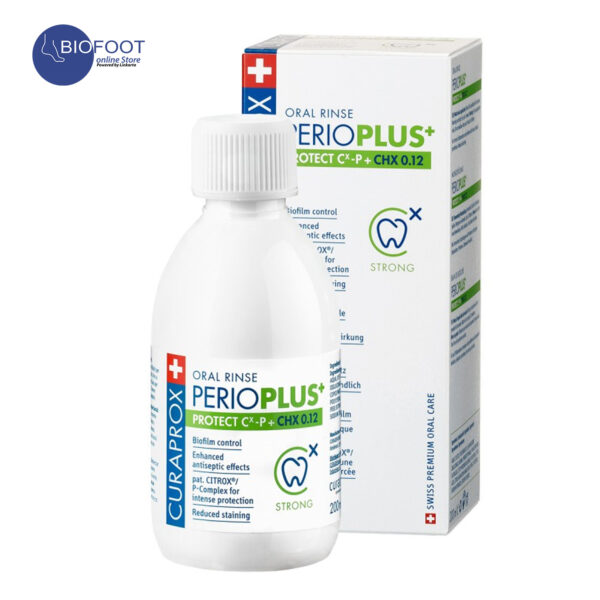 Curaprox PerioPlus+ Protect CHX 0.12% Mouthwash 200ml