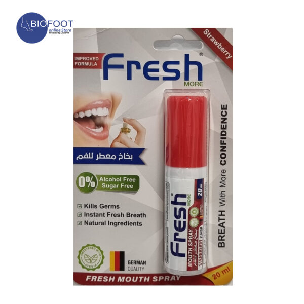 Fresh Mouth Spray Strawberry Flavor 20ml