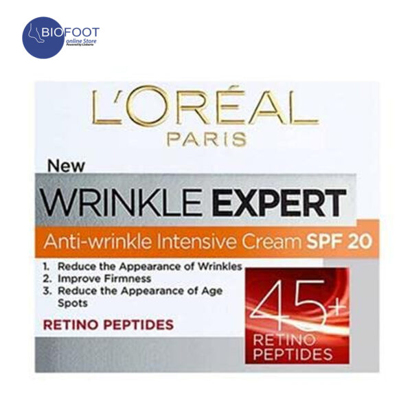 Loreal Paris Wrinkle Expert 45+  Retino Pepides SPF20 Cream 50ml