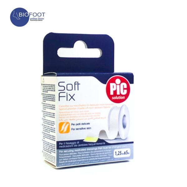 Pic Solution Soft Fix Non-Woven Fabric Spool Plaster 1,25cm*5m
