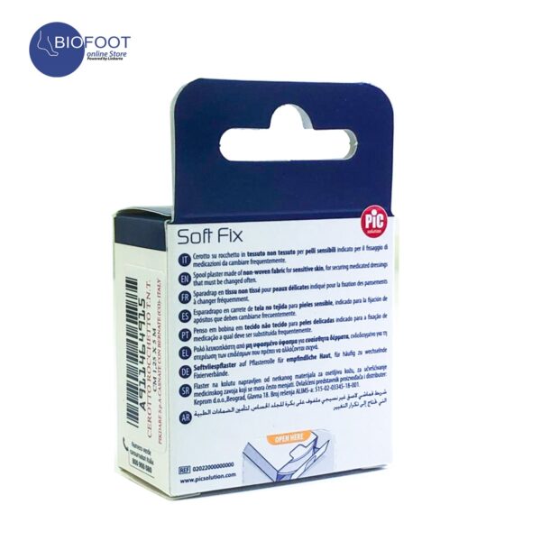 Pic Solution Soft Fix Non-Woven Fabric Spool Plaster 1,25cm*5m - Image 2