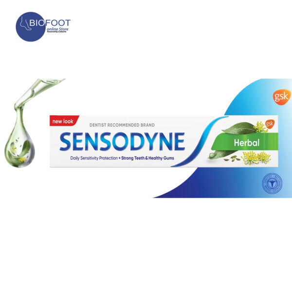 Sensodyne Toothpaste Herbal with Eucalyptus & Fennel Extracts 100g