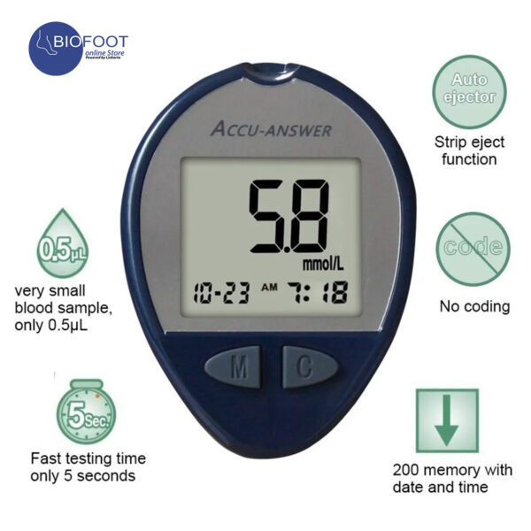 Accu-Answer Blood Glucose Monitoring System - Image 3