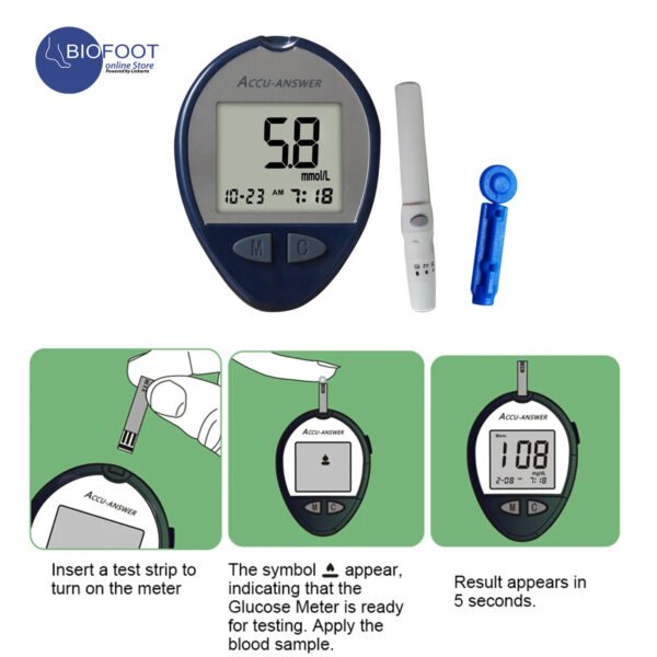 Accu-Answer Blood Glucose Monitoring System - Image 2