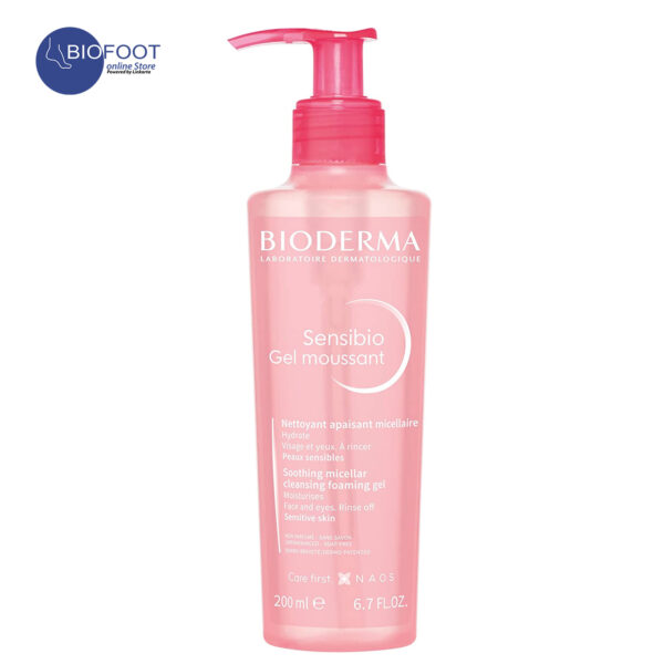 Bioderma Sensibio Gel Moussant Soothing Micellar Cleansing Foaming Gel 200ml