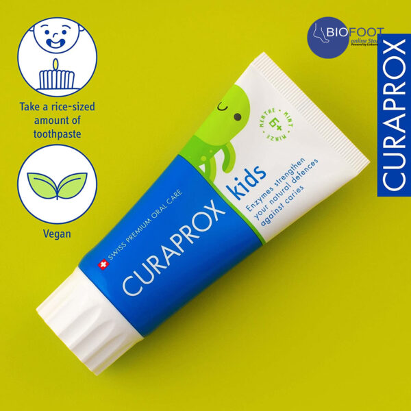 Curaprox Kids Mint Toothpaste 60ml - Image 2