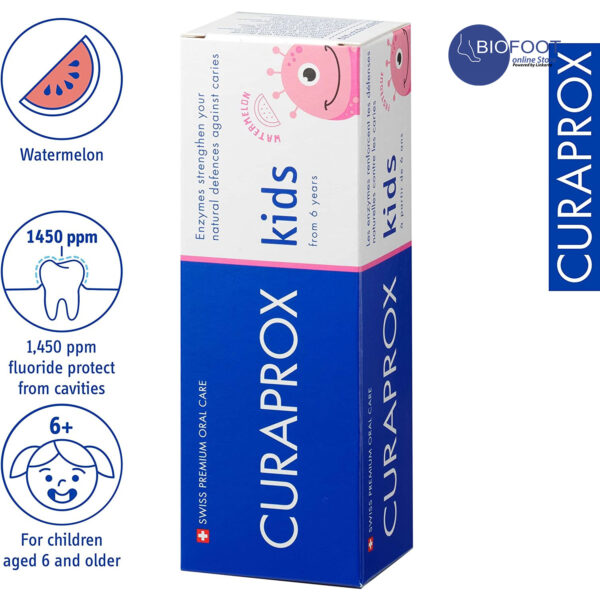 Curaprox Kids Watermelon Toothpaste 60ml - Image 2